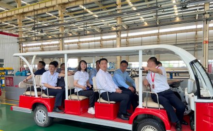 青岛市委常委、副市长王波一行到6686登录入口考察调研