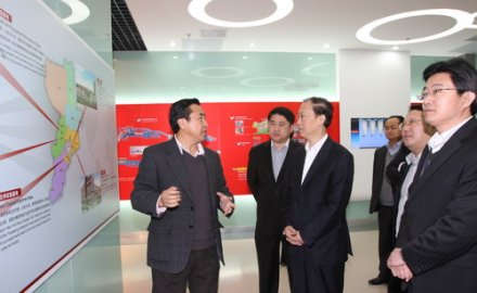 青岛市委副书记王文华来6686登录入口调研指导工作