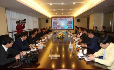 枣庄矿业集团来公司参观交流